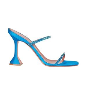 Amina Muaddi Gilda Ombré Crystal 6.5/36.5